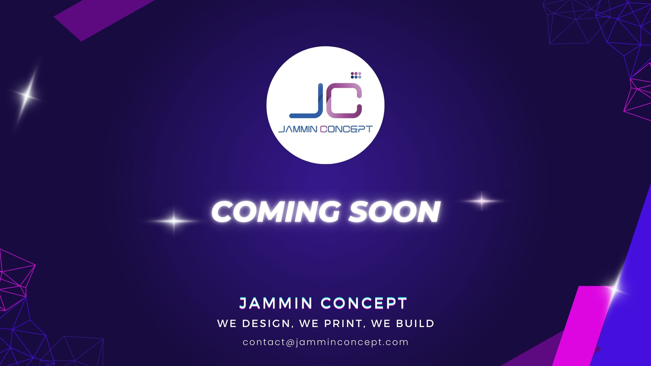 Coming Soon Jammin concept